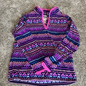 OshKosh soft fleece quarter zip size 10/12